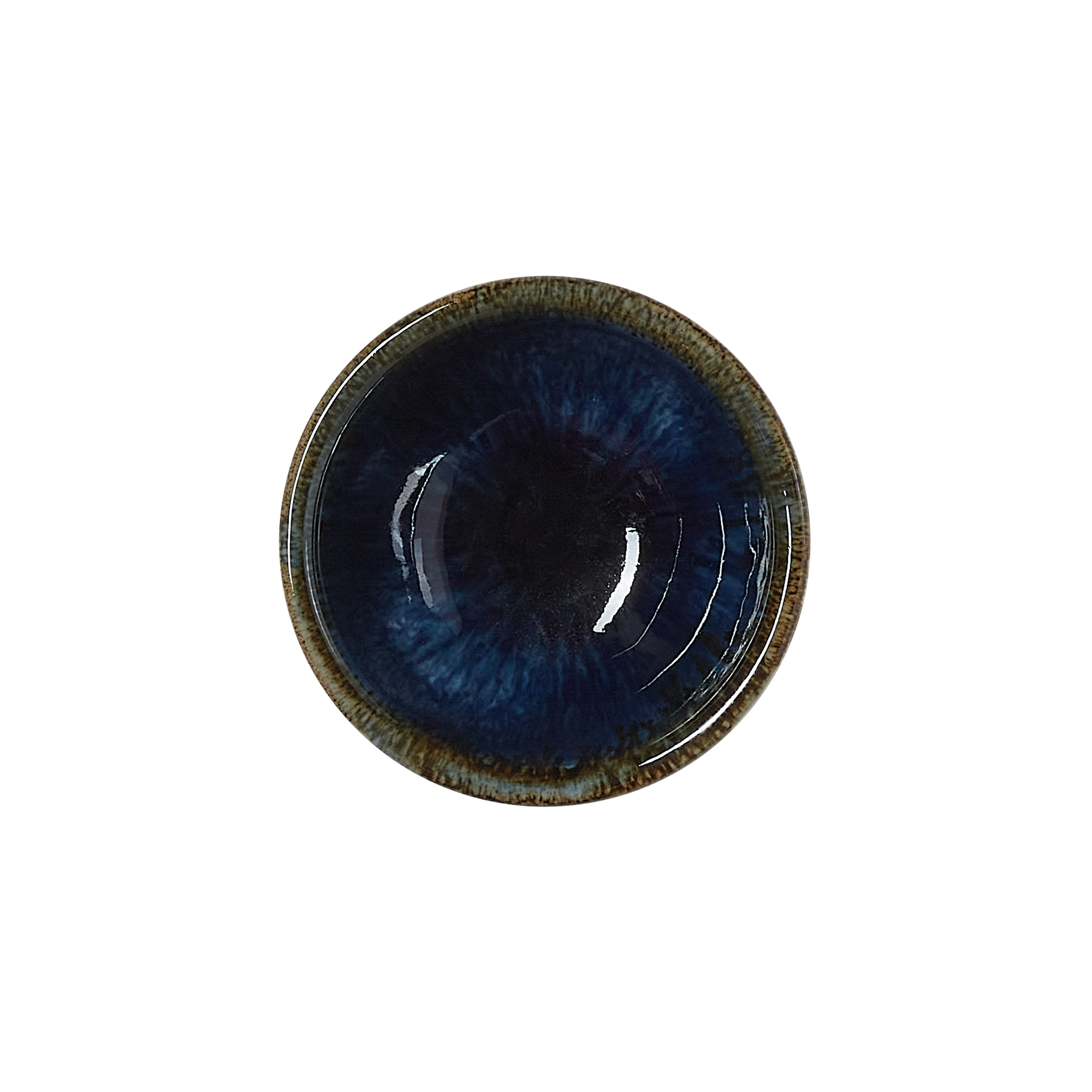 WAS Germany 6x Schale (Tiefe Ausführung), Porzellan, Dark Ocean, Serie: VIDA DARK OCEAN, Durchmesser: 8cm (4881508)