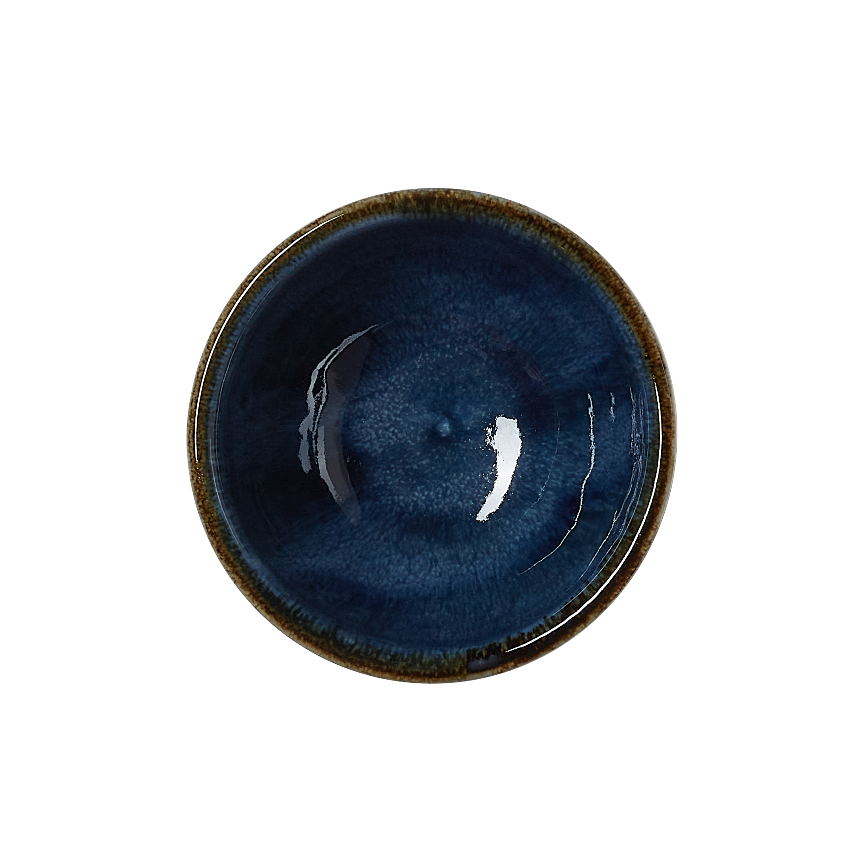 WAS Germany 6x Schale (Tiefe Ausführung), Porzellan, Dark Ocean, Serie: VIDA DARK OCEAN, Durchmesser: 10cm (4881510)
