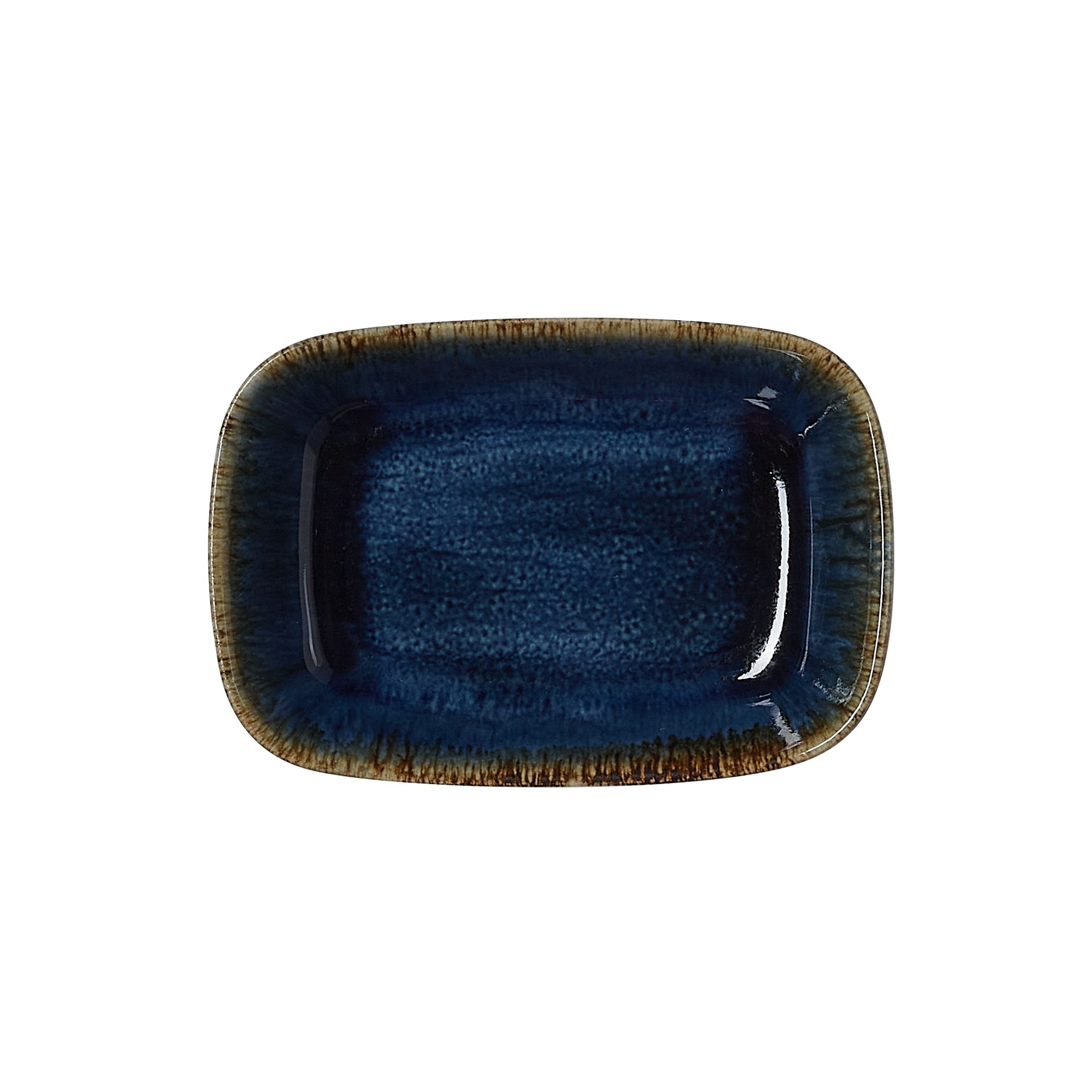 WAS Germany 6x Schale (Flache Ausführung), Porzellan, Dark Ocean, Serie: VIDA DARK OCEAN, 12x8x2,5cm (4881612)