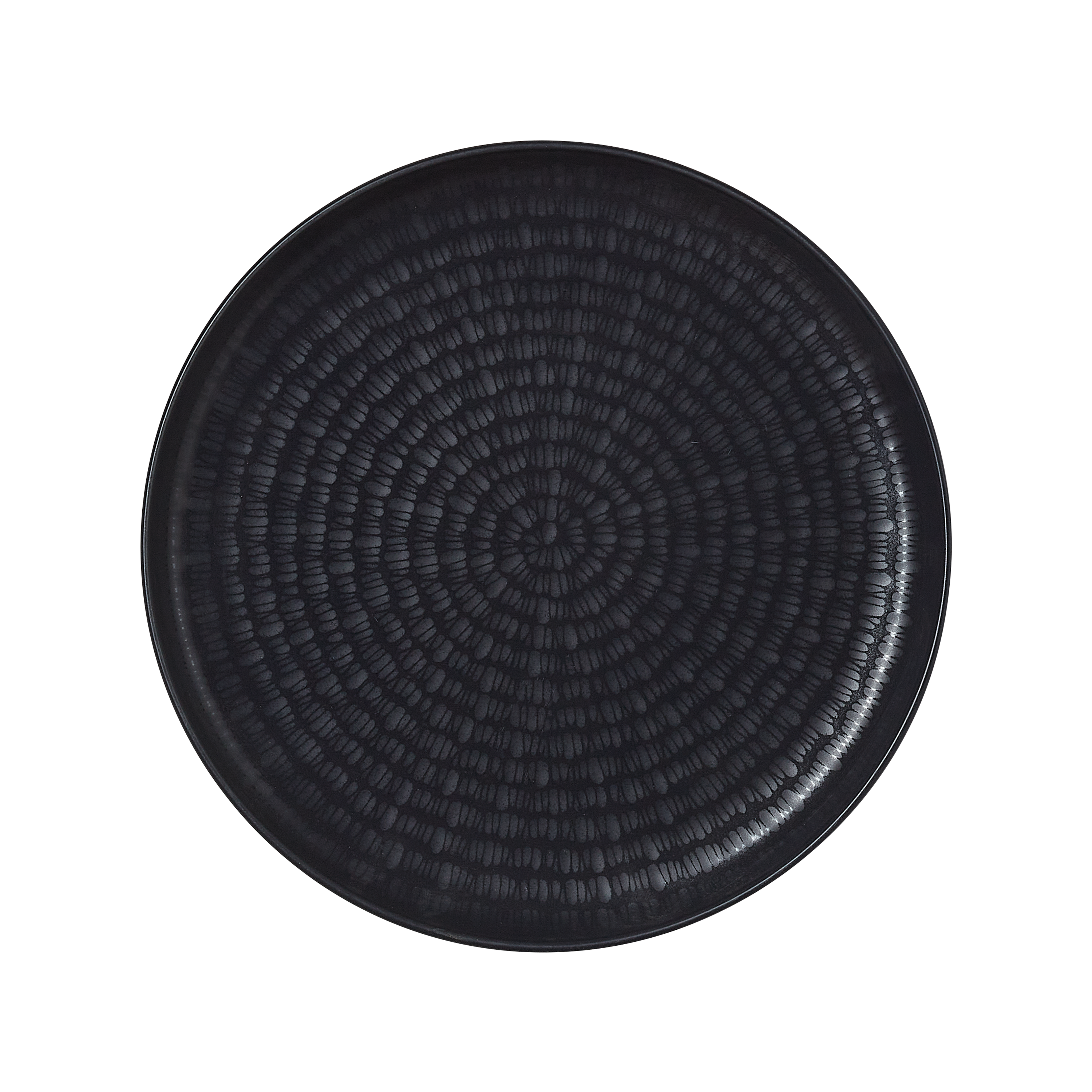 WAS Germany 6x Teller (flache Ausführung), Porzellan, Serie: NOVA ASH, Durchmesser:19cm (4885119)