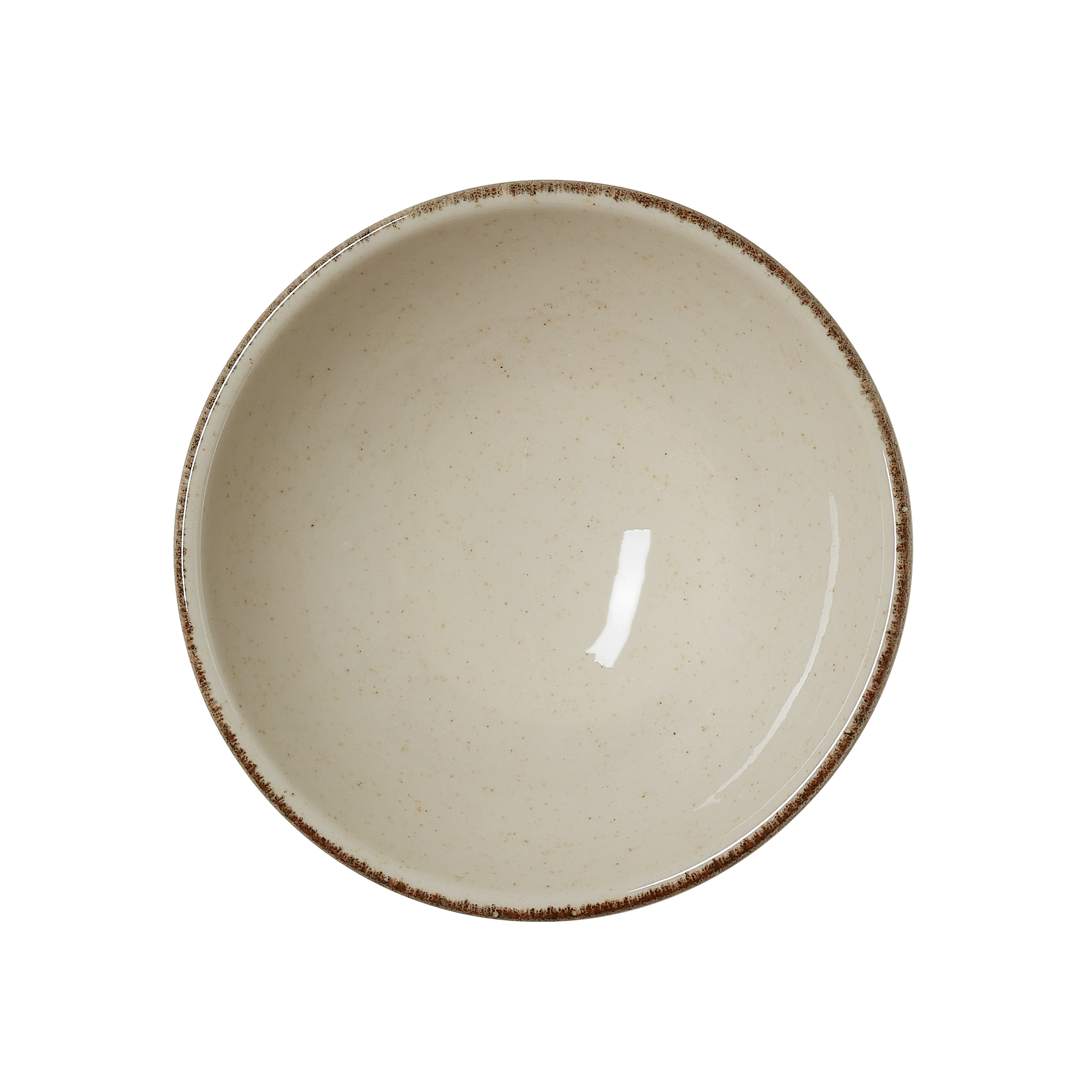 WAS Germany 6x Schale (Tiefe Ausführung), Porzellan, Sand, Serie: SMILLA SAND, Durchmesser: 16cm (4887516)