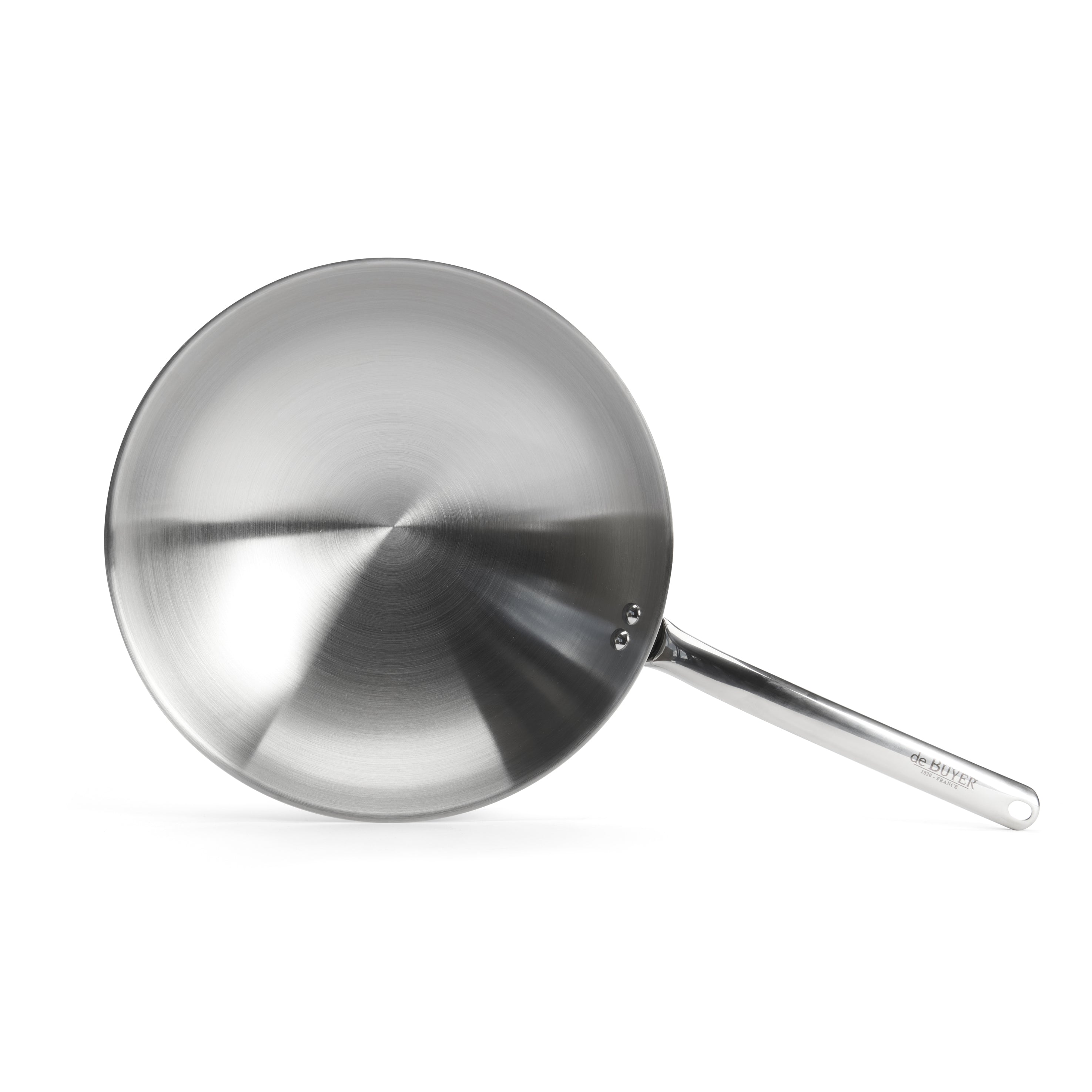 de Buyer WOK, EDELSTAHL, 36 CM, INDUKTION
