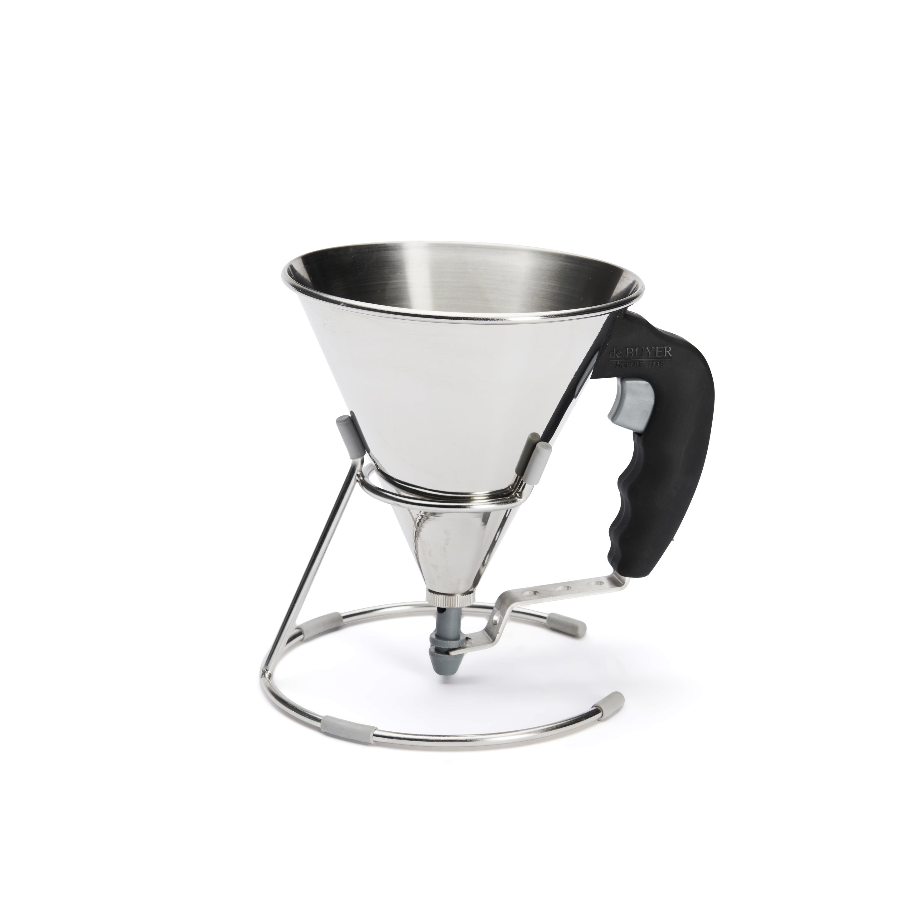 de Buyer MINI FONDANTTRICHTER KWIK SCHWARZER GRIFF