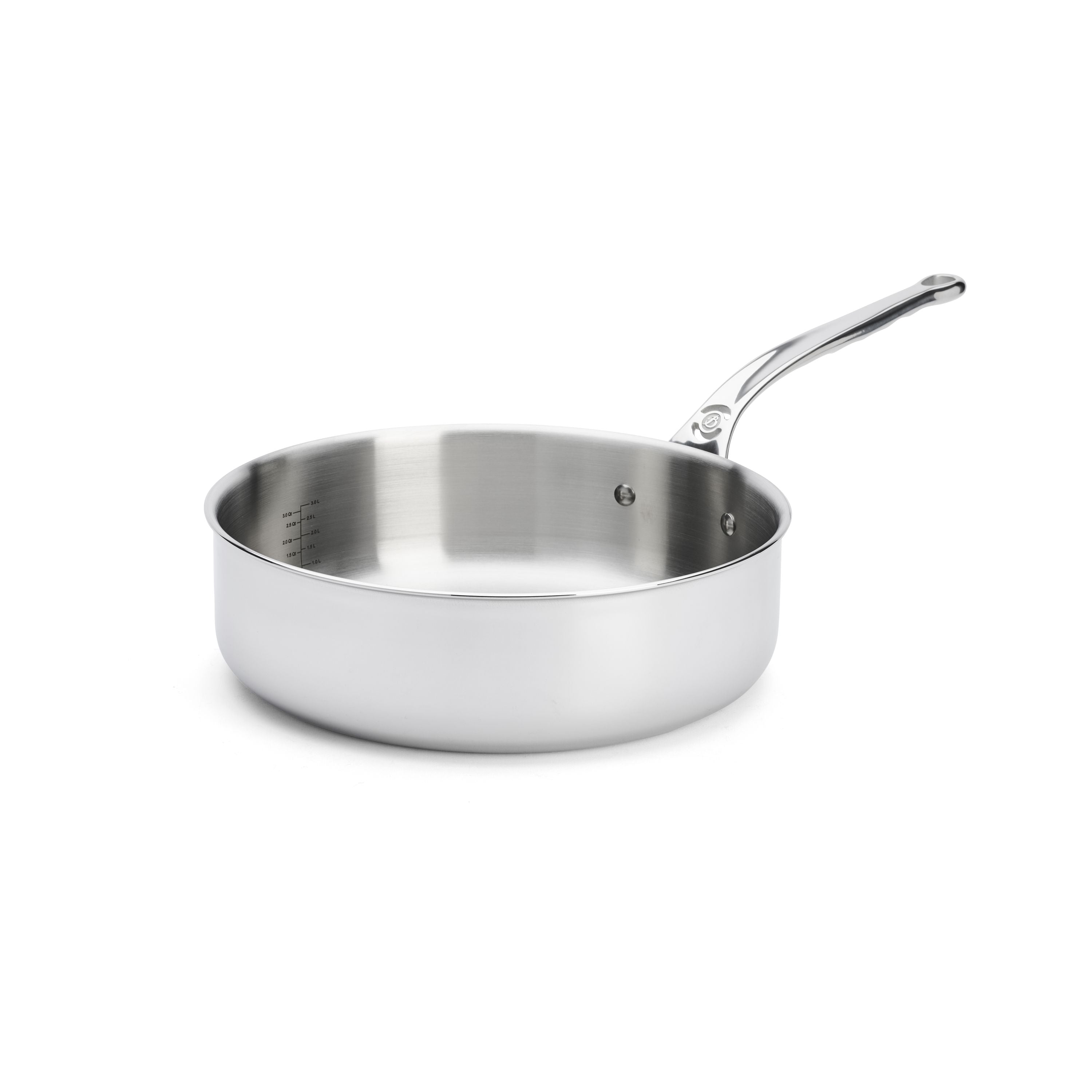 de Buyer GERADE SAUTEUSE AFFINITY, EDELSTAHL, Ø 28 CM