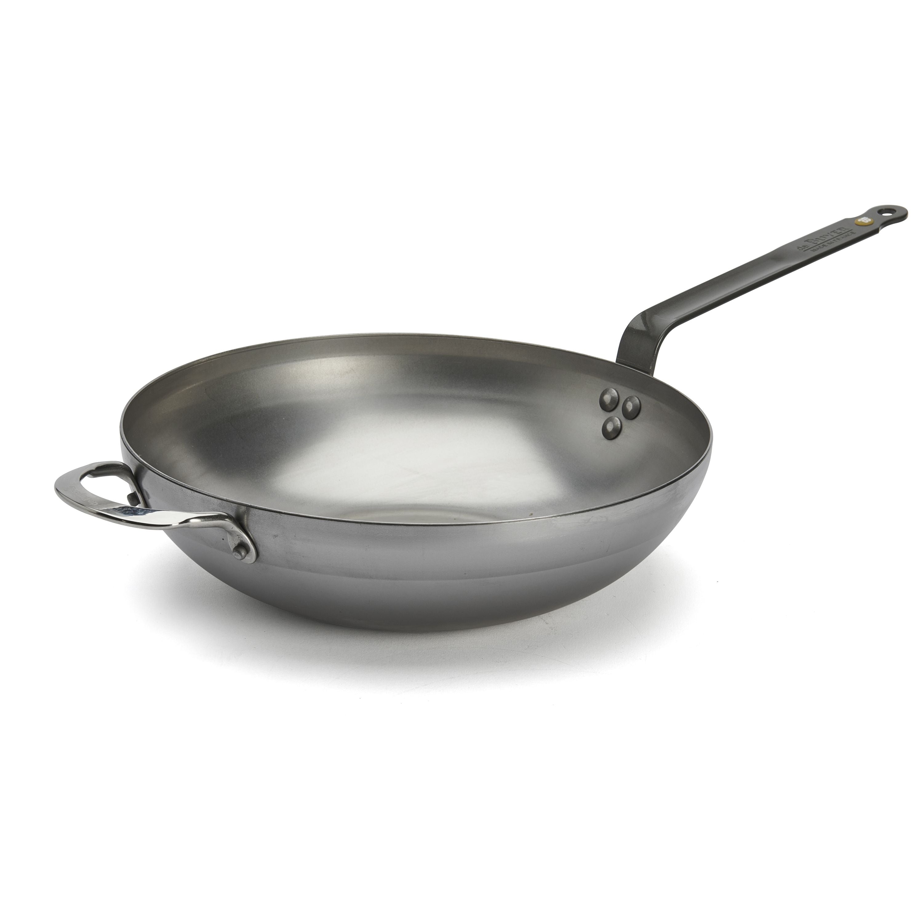 de Buyer ABGERUNDETER WOK GEGENGRIFF MINERAL B ø32