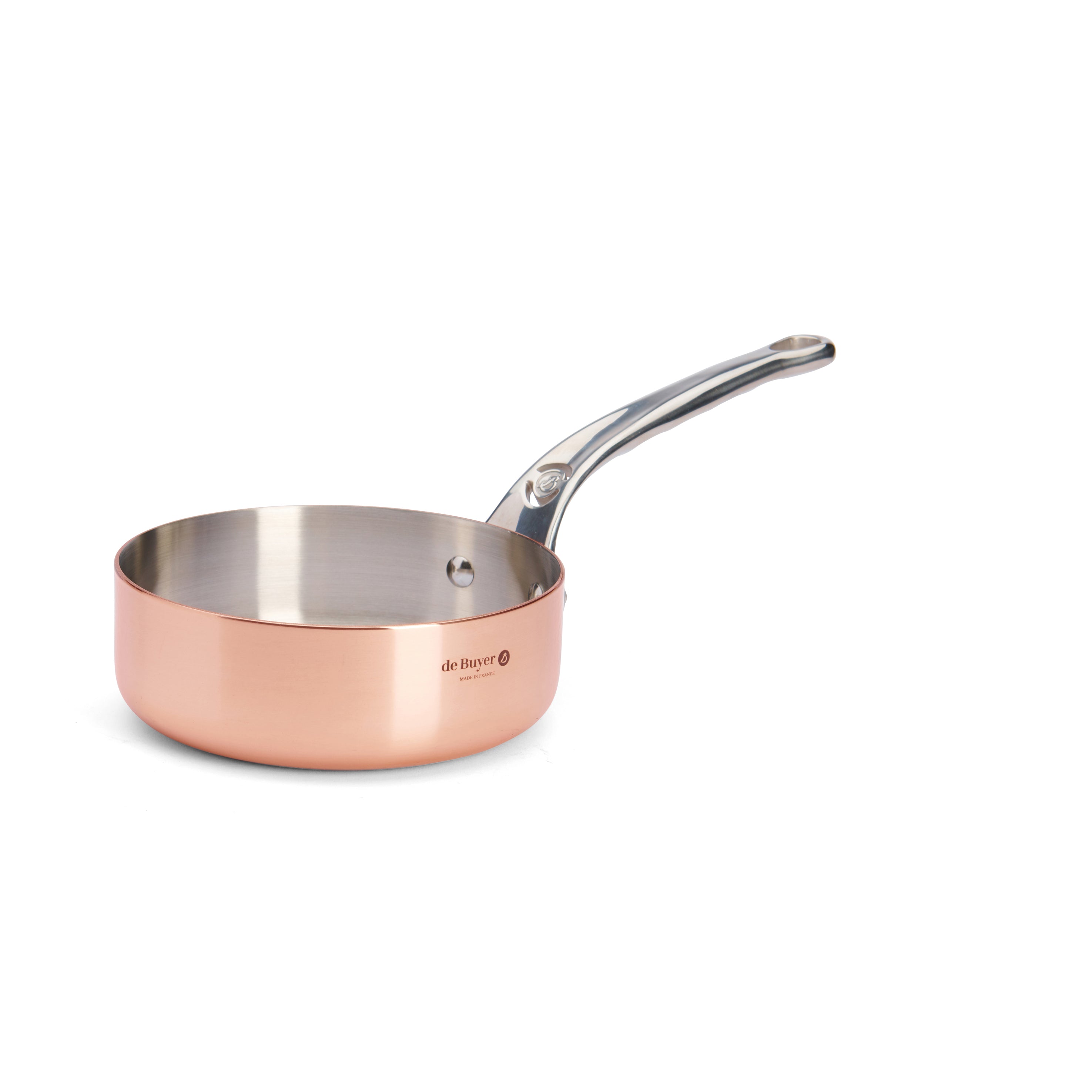 de Buyer GERADE SAUTEUSE / SCHMORPFANNE PRIMA MATERA Ø 16CM