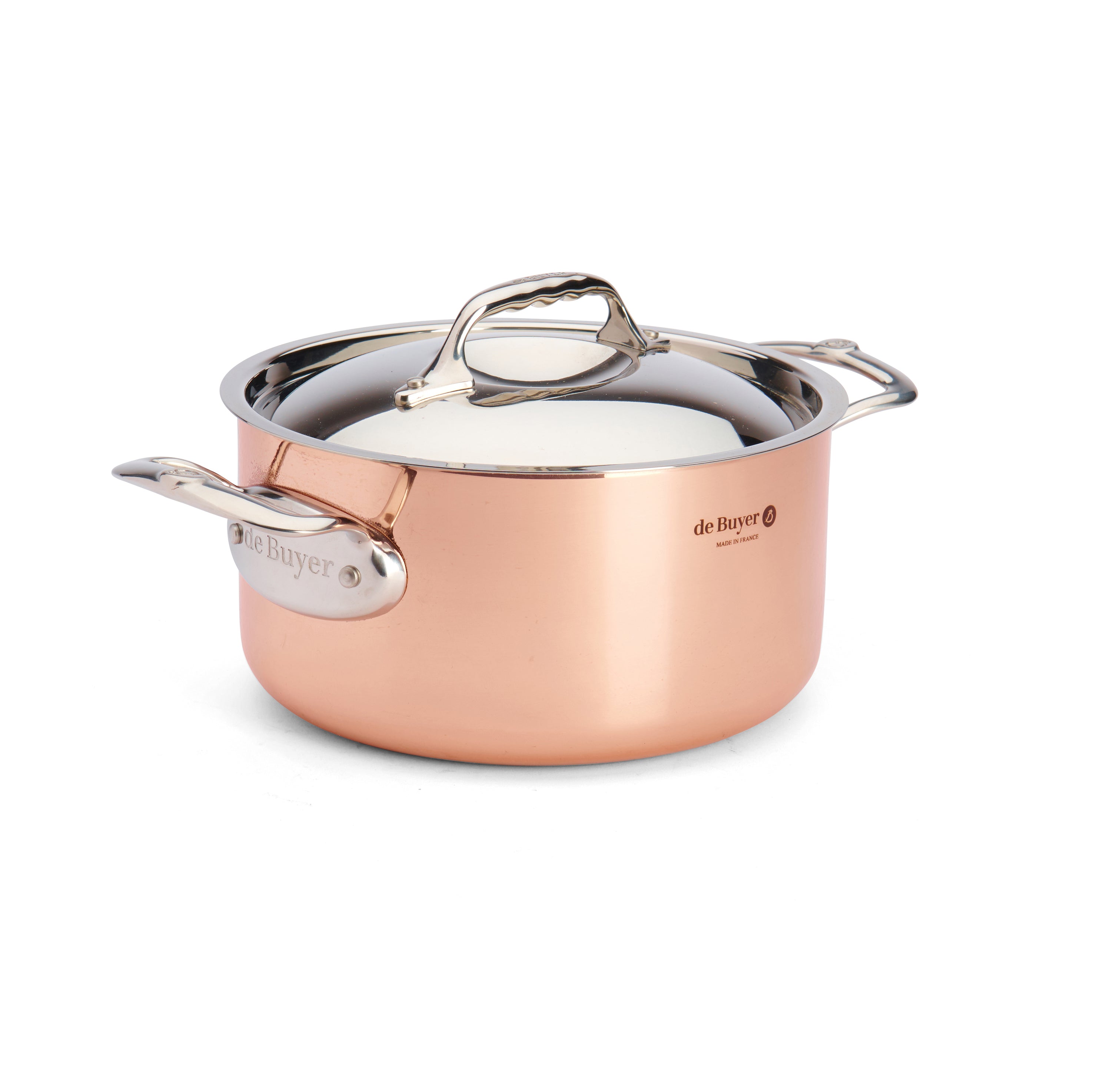 de Buyer KOCHTOPF MIT DECKEL PRIMA MATERA Ø 20CM