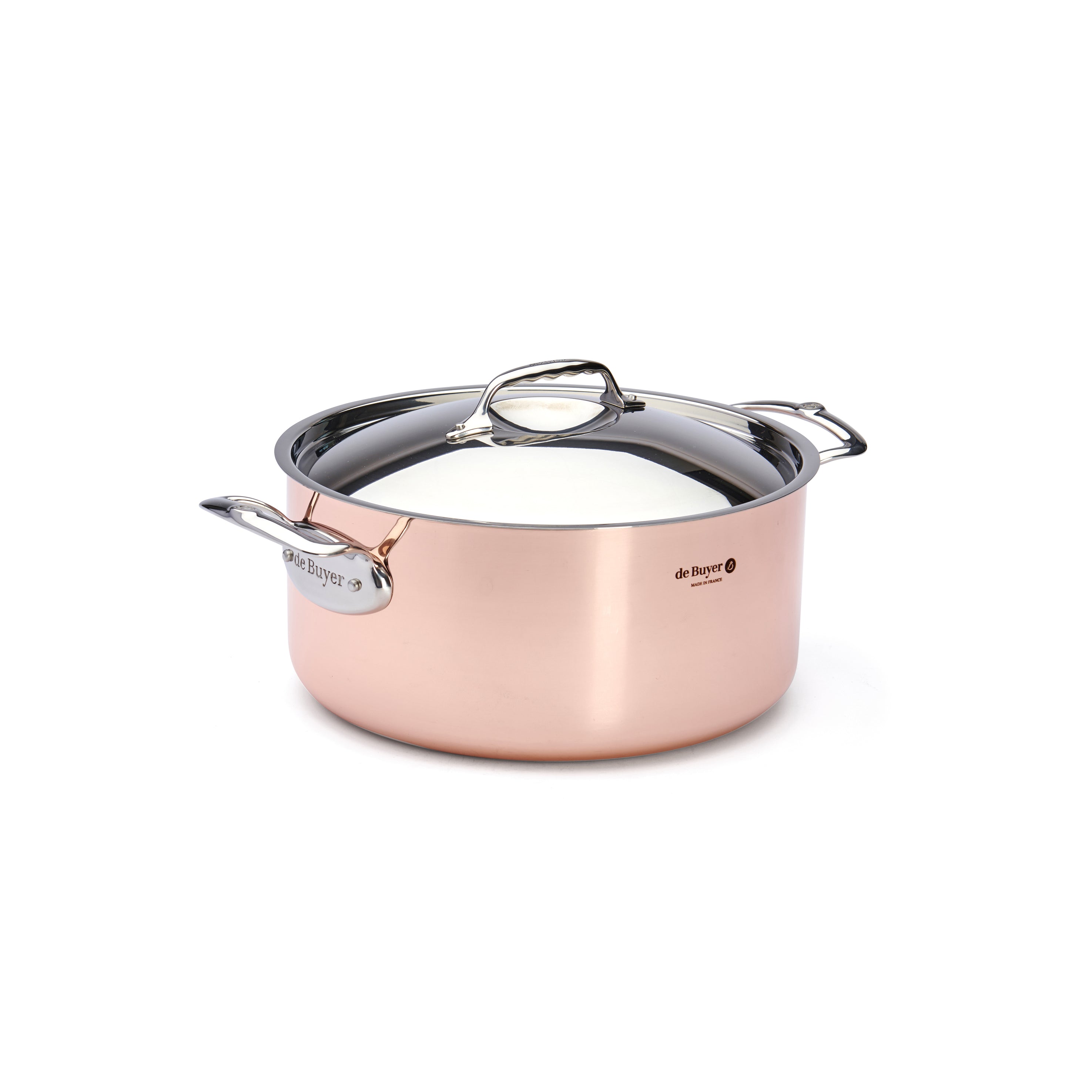 de Buyer KOCHTOPF MIT DECKEL PRIMA MATERA Ø 28CM
