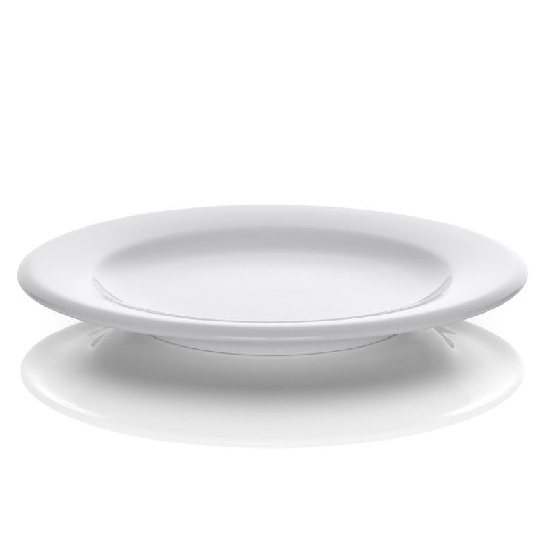WMF 6x Teller (Flach), Porzellan, Serie: SYNERGY, Weiß, Durchmesser: 20cm