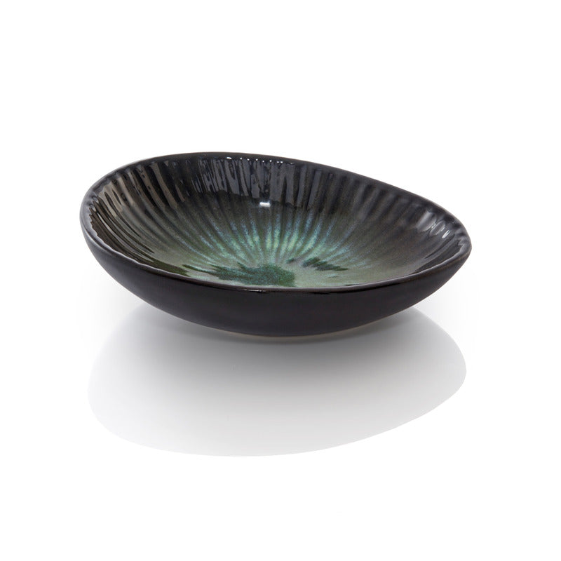 WMF 6x Dip Schale, oval, Serie: STYLE LIGHTS, DEEP OCEAN grün, 12x8,7cm