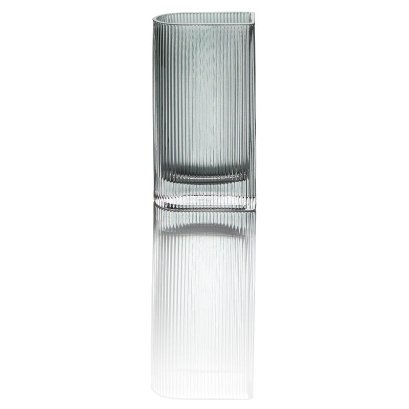 WMF Glasvase, Serie: STYLE LIGHTS, Graugrün, Höhe: 20cm