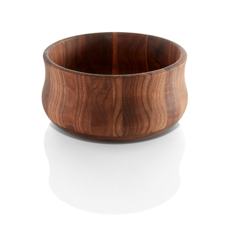 WMF Schüssel "M", Holz (Walnuss), Serie STYLE LIGHTS, Durchmesser: 25cm, Höhe: 12,5cm