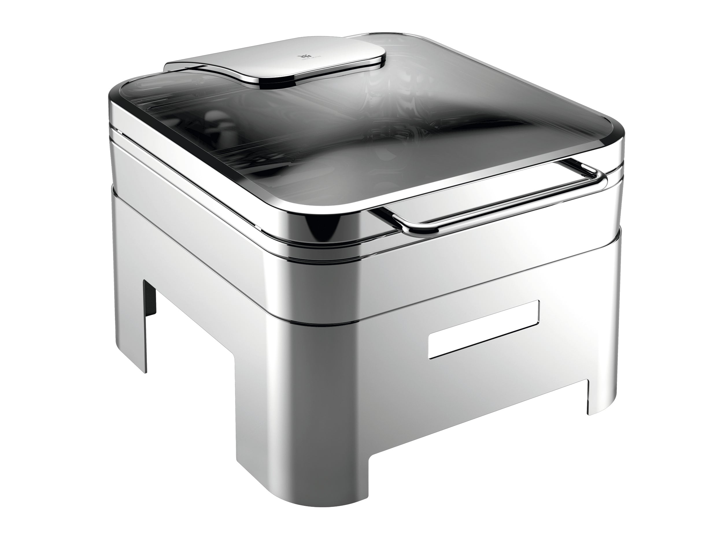 WMF Chafing Dish "HOT&FRESH" (GN2/3), Edelstahl und Glas, Serie: BASIC, 37x45x19cm