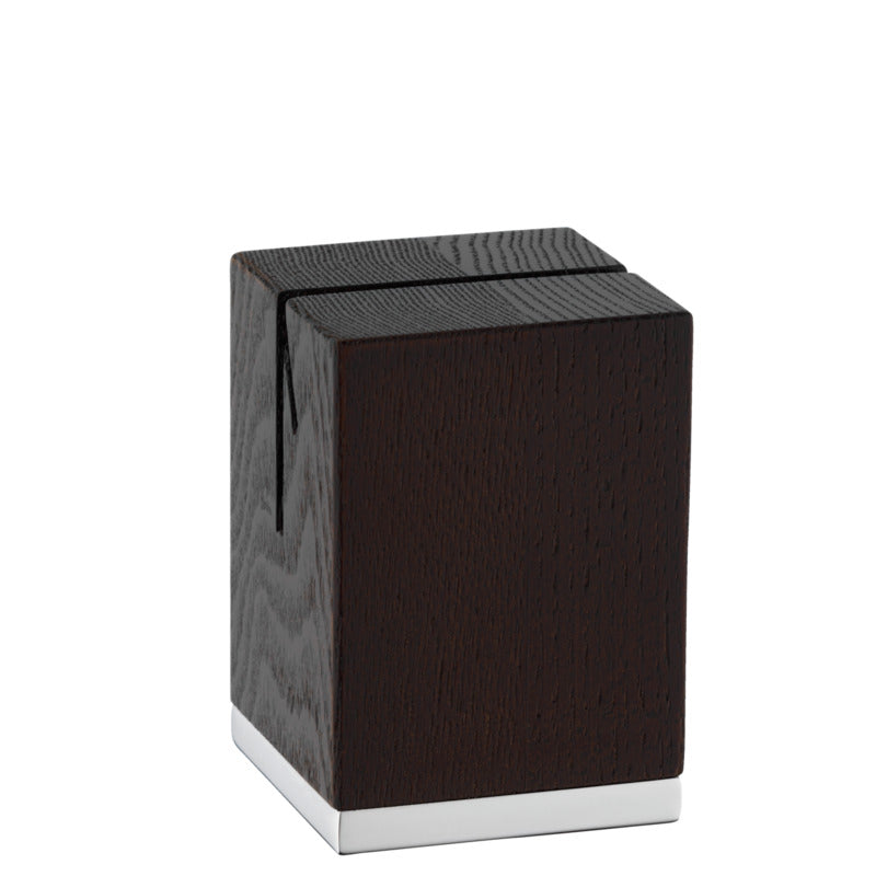 WMF Kartenhalter, Eiche (Dunkel), Serie: PURE EXCLUSIV, 4,5x4,5x6,5cm