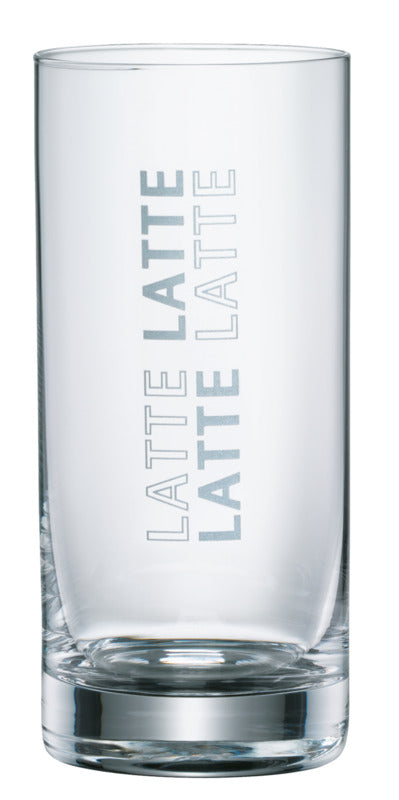 WMF 6x Glas LATTE, Inhalt: 350ml, Durchmesser: 6,5cm, Höhe: 14,4cm