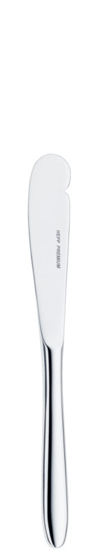 Hepp 12x Buttermesser (Monoblock), Chromstahl, Serie: ECCO, Länge: 170mm