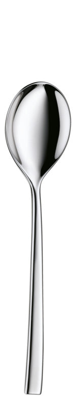 Hepp 12x Suppenlöffel (Versilbert), Serie: TALIA, Länge: 190mm