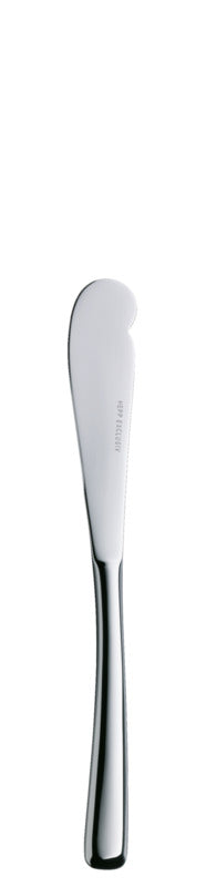Hepp 12x Buttermesser (Versilbert, Monoblock), Serie: MEDAN, Länge: 170mm