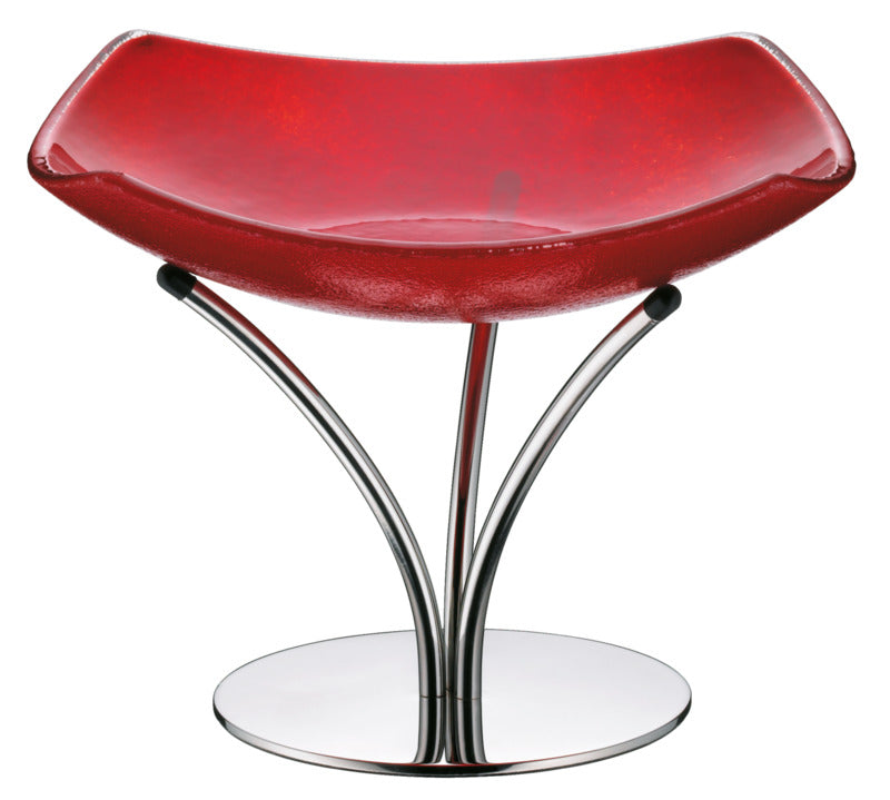 Hepp Buffetständer 'M", Edelstahl, Serie: FLEUR, Durchmesser: 145mm, Höhe: 136mm