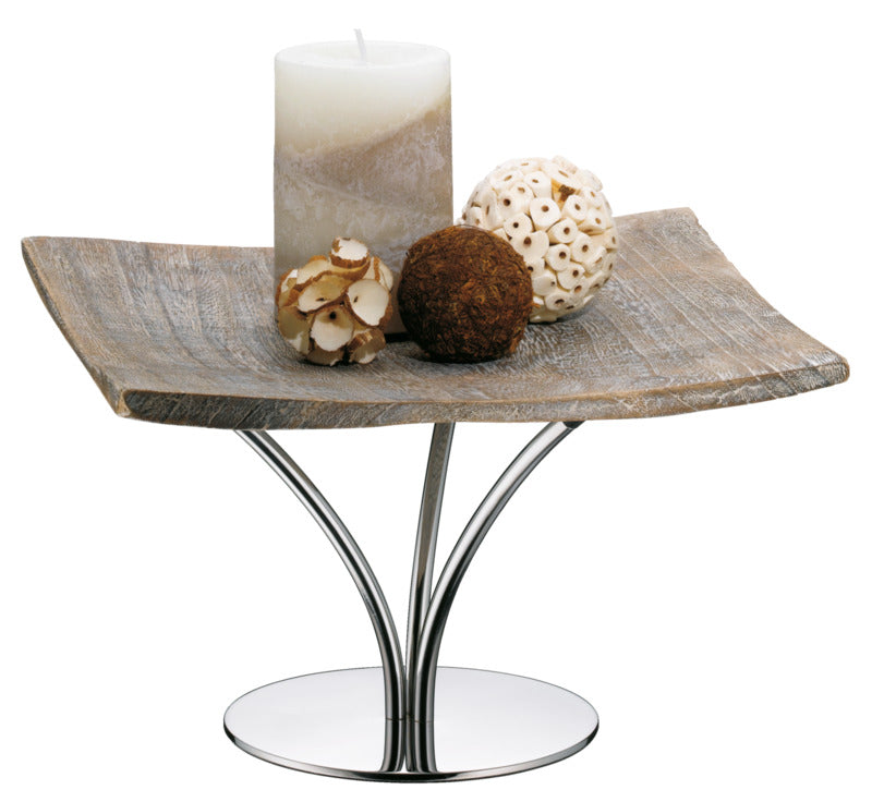 Hepp Buffetständer 'M", Edelstahl, Serie: FLEUR, Durchmesser: 145mm, Höhe: 136mm