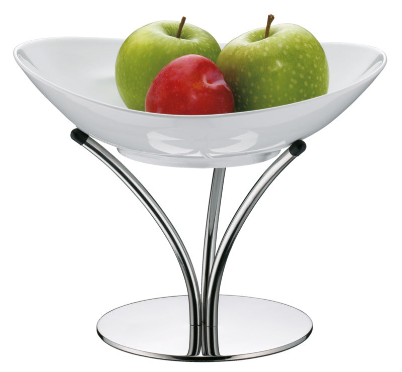Hepp Buffetständer 'M", Edelstahl, Serie: FLEUR, Durchmesser: 145mm, Höhe: 136mm