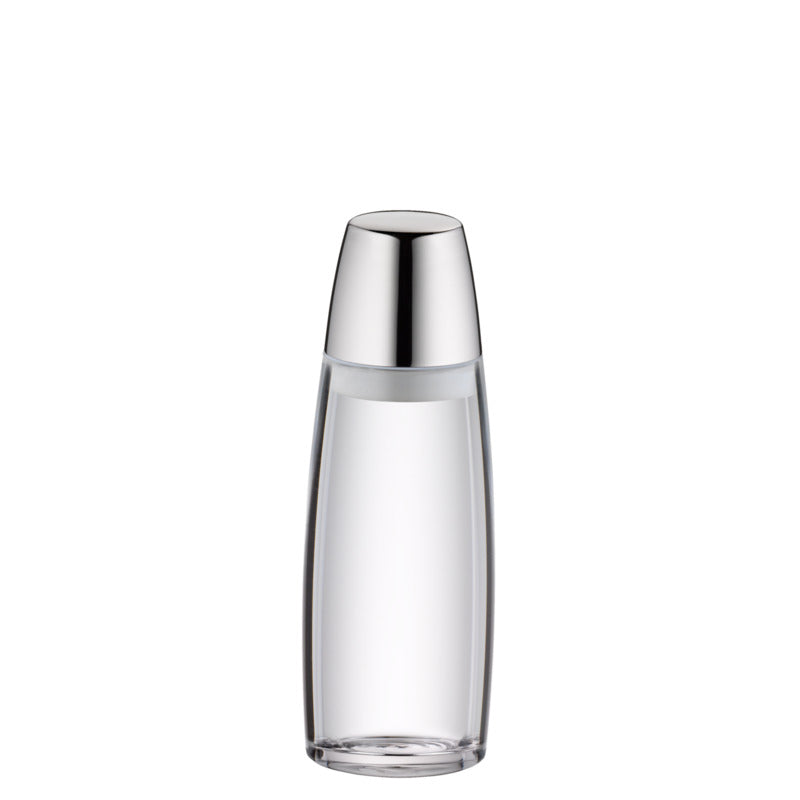 Hepp Essig-/Ölflasche, Glas und Edelstahl, Serie: VISION, Inhalt: 200ml, Durchmesser: 54mm, Höhe: 162mm