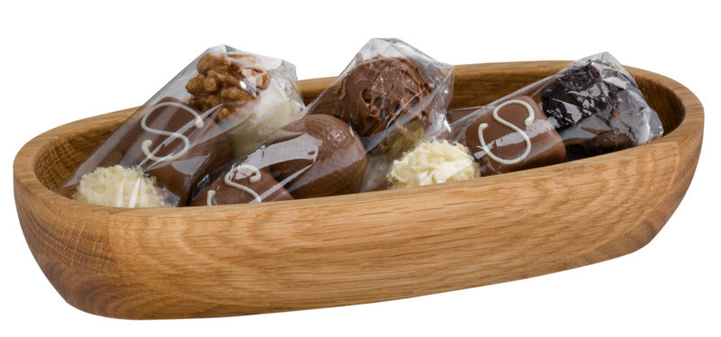 Hepp Schale "S", Holz, Serie: VISION, 217x89x40mm