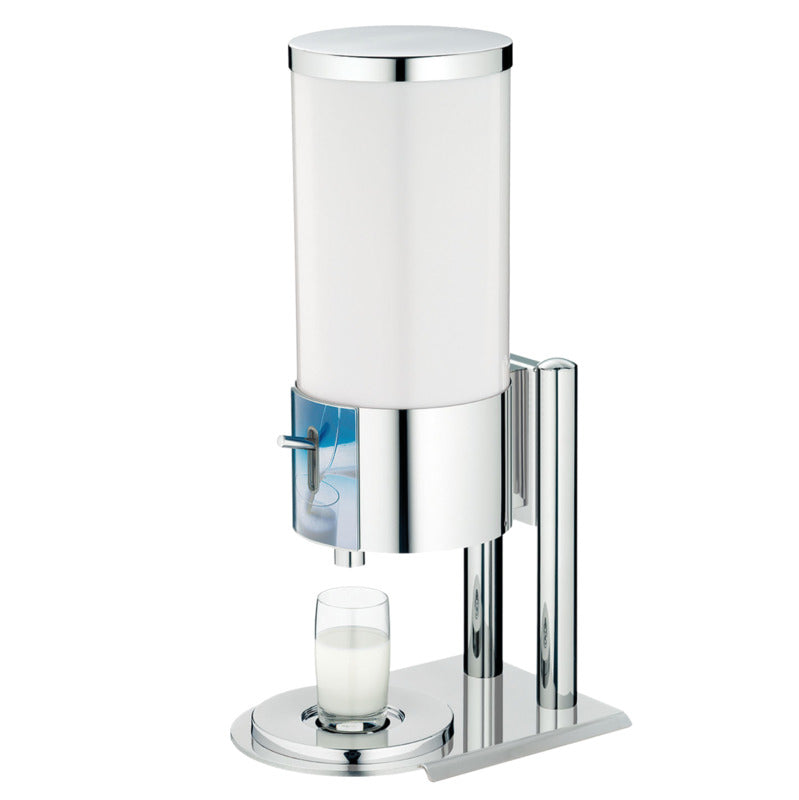 Hepp Milchdispenser, Edelstahl und Kunststoff, Serie: EXCELLENT, Inhalt: 6,5L, Durchmesser: 175mm, Höhe: 600mm