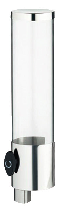 Hepp Behälter Müslispender, Edelstahl und Kunststoff, Durchmesser: 113mm, Höhe: 500mm