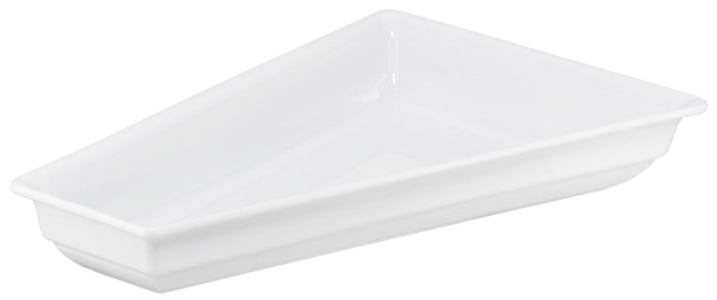 Hepp Schale "L65", Porzellan, Serie: SEQUENCE, Weiß, 280x400x65mm