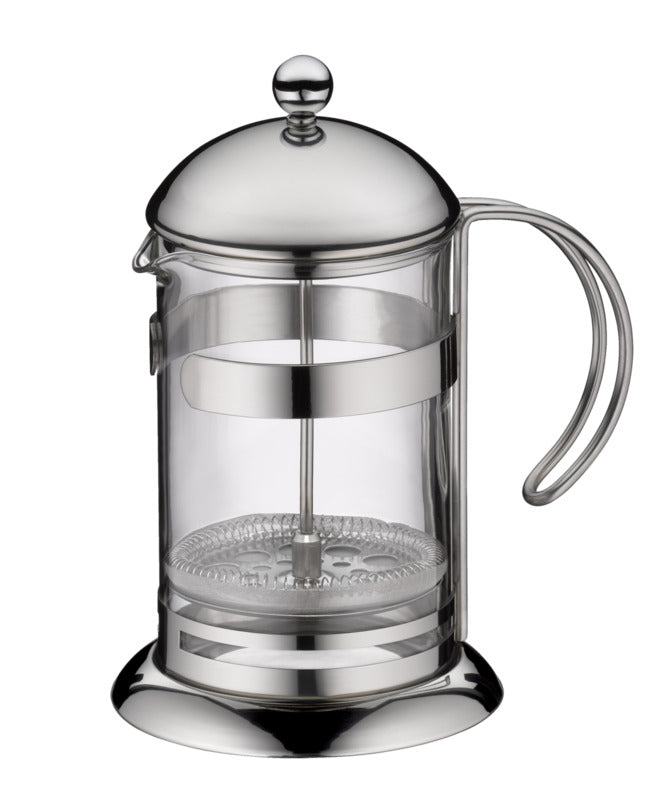 Hepp Tee-/Kaffeepresse, Edelstahl und Glas, Inhalt: 800ml