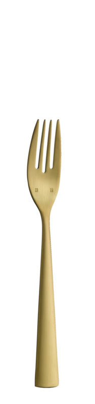 Hepp 12x Fischgabel, Serie: ACCENT, Gold, Länge: 179mm