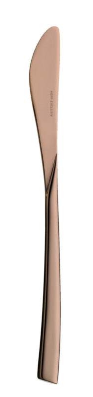 Hepp 12x Menümesser, Serie: TALIA, Kupfer, Länge: 246mm