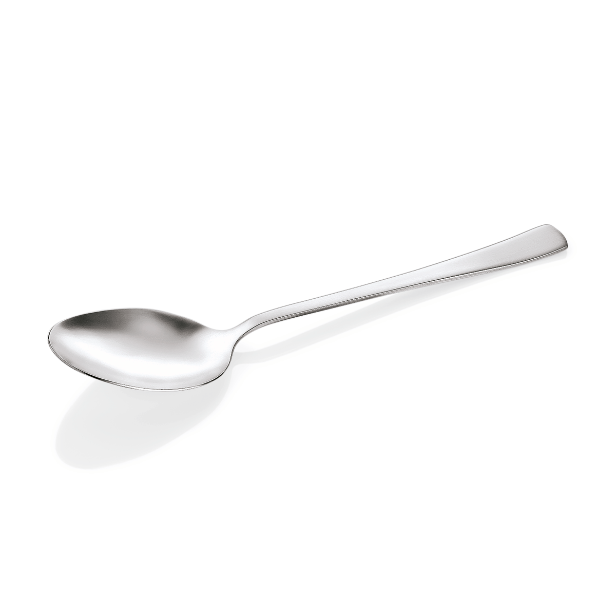 WAS Germany 12x Menülöffel, Chromstahl 18/0, Silber, Serie: HAMBURG ECO, Länge: 19cm (602001)