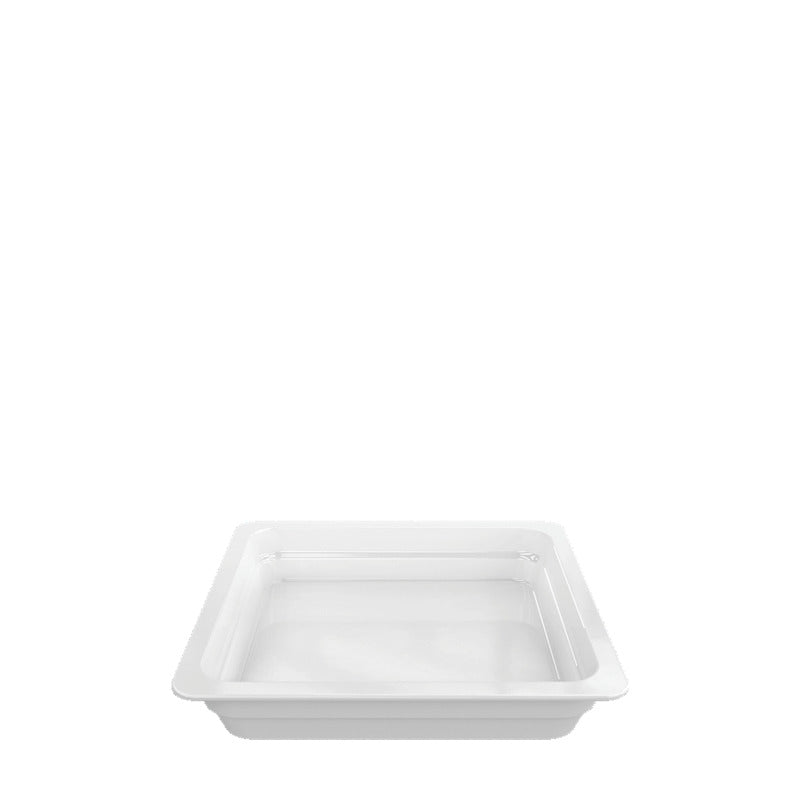 WMF Porzellaneinsatz (GN 2/3-65), Porzellan, Weiß, 35,4x32,5x6,5cm