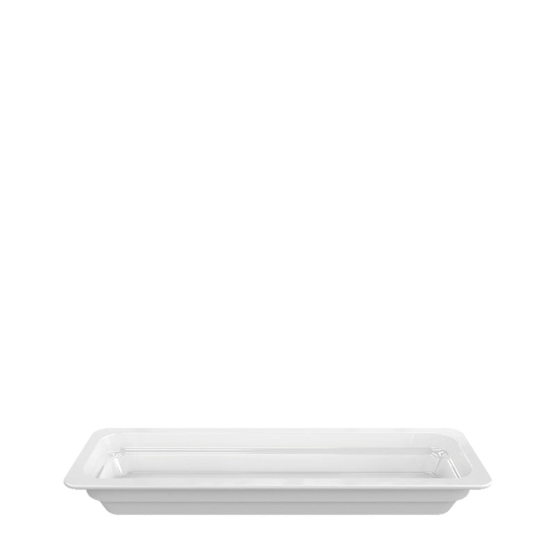WMF Porzellaneinsatz (GN 2/4-65), Porzellan, Weiß, 53x16x6,5cm