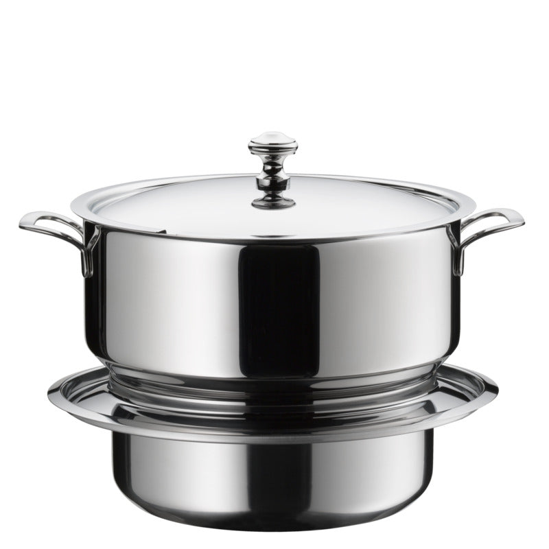 Hepp Suppenstation (Für Chafing Dish, Durchmesser: 300mm, Inhalt: 9 Liter), Edelstahl