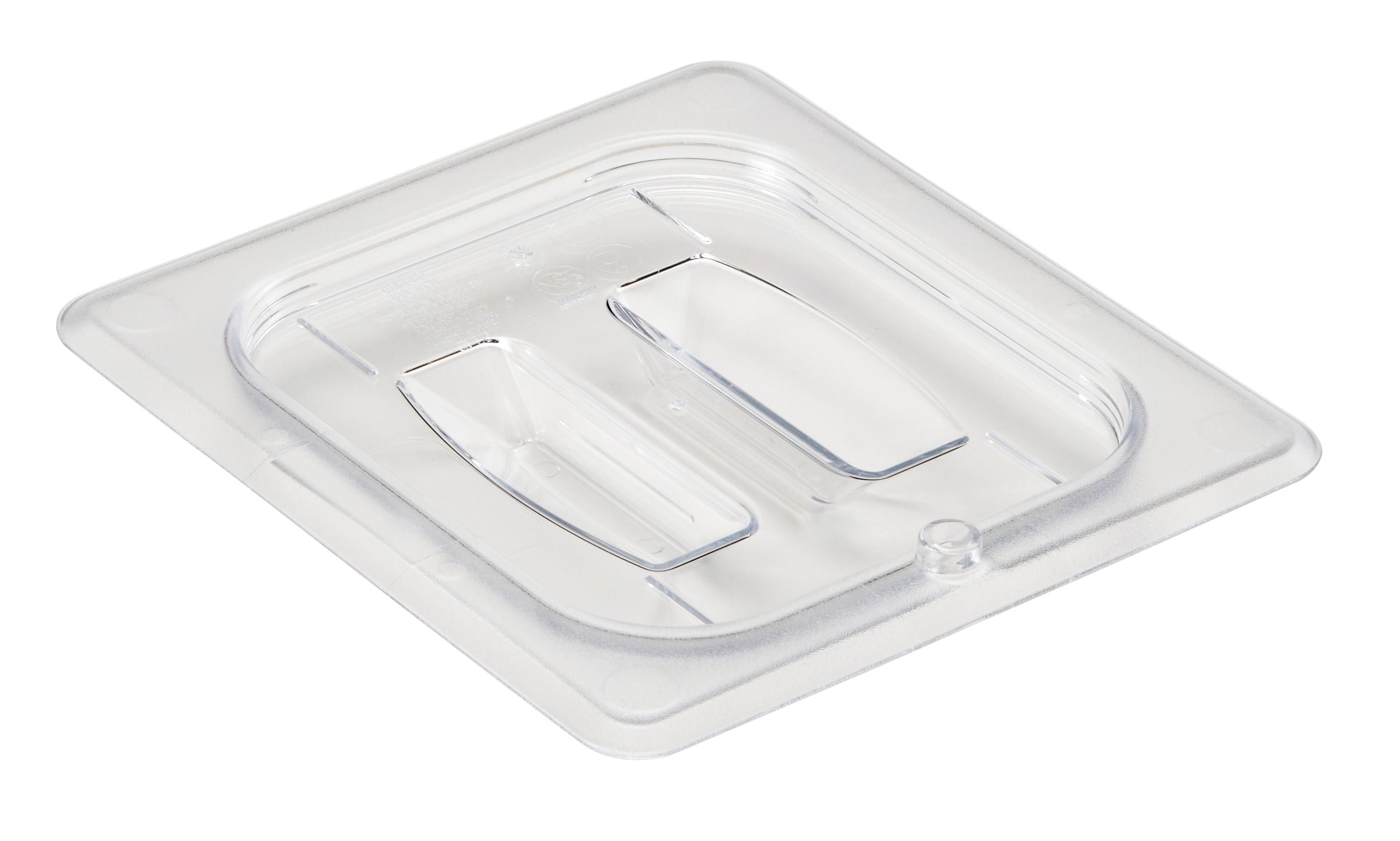 Cambro Camwear® Polycarbonat Gastronorm GN-Behälter -Deckel GN1/6 mit Griff, 6 Stück im Karton - 60CWCH135