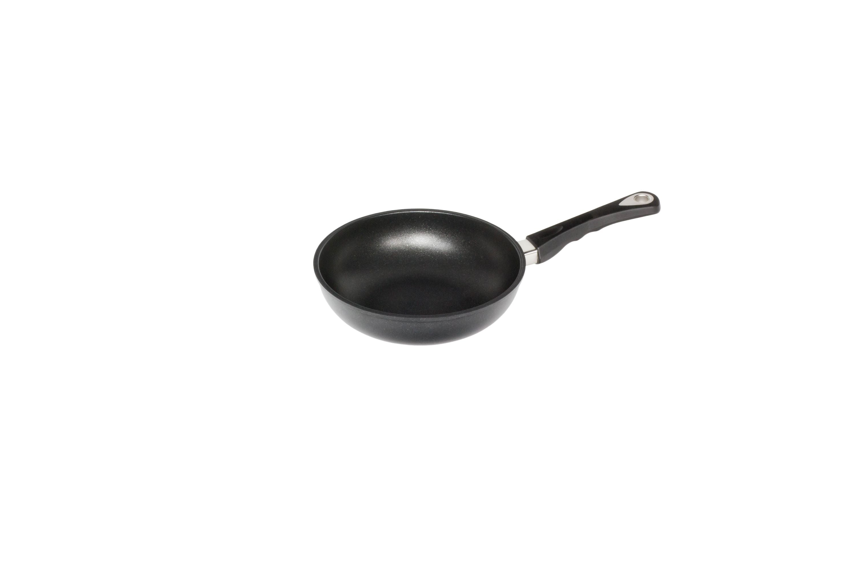 AMT Sauteuse, Aluminiumguss, Schwarz, Durchmesser: 20-24cm, Höhe: 6cm
