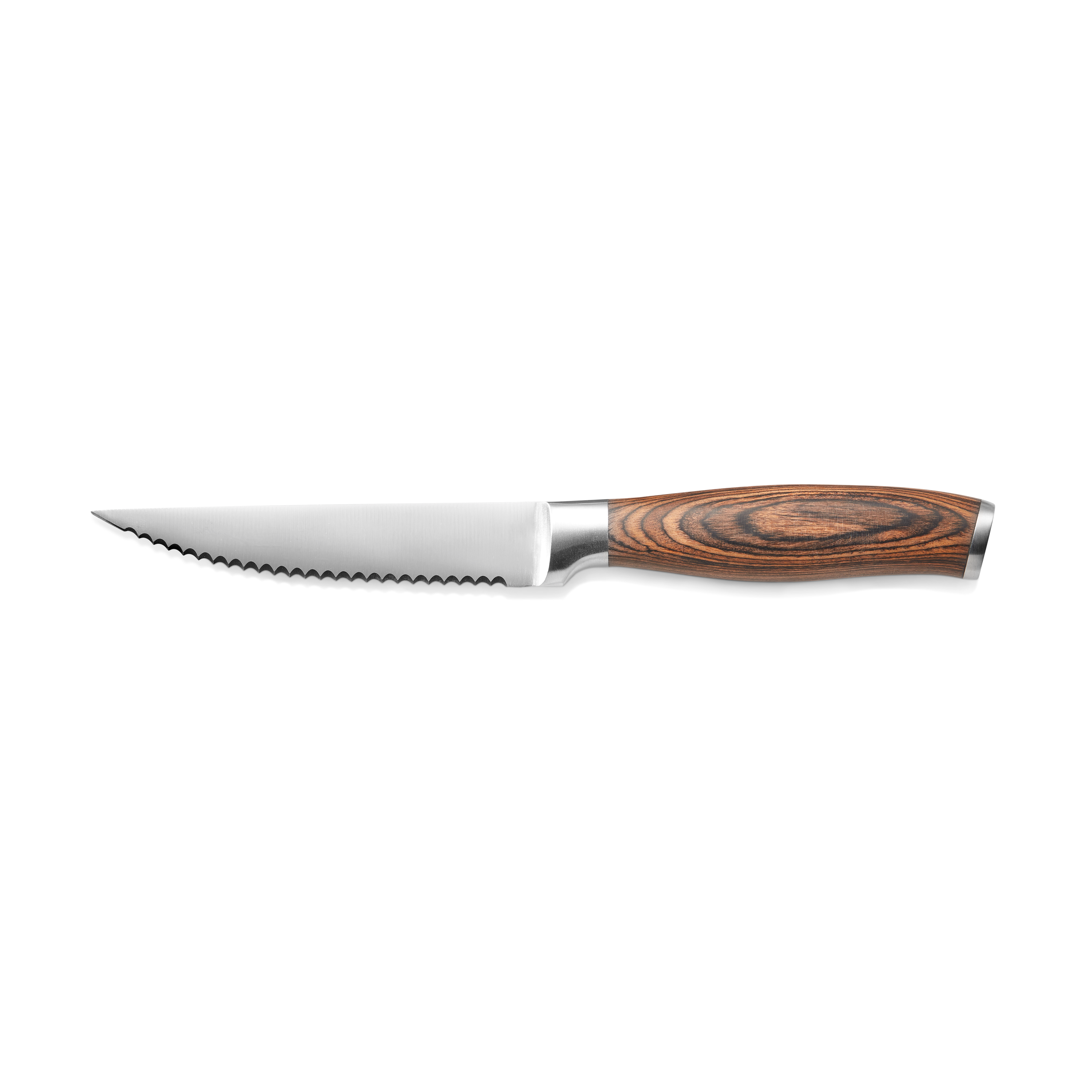 WAS Germany 6x Steakmesser, Edelstahl, Länge:23cm (6418115)