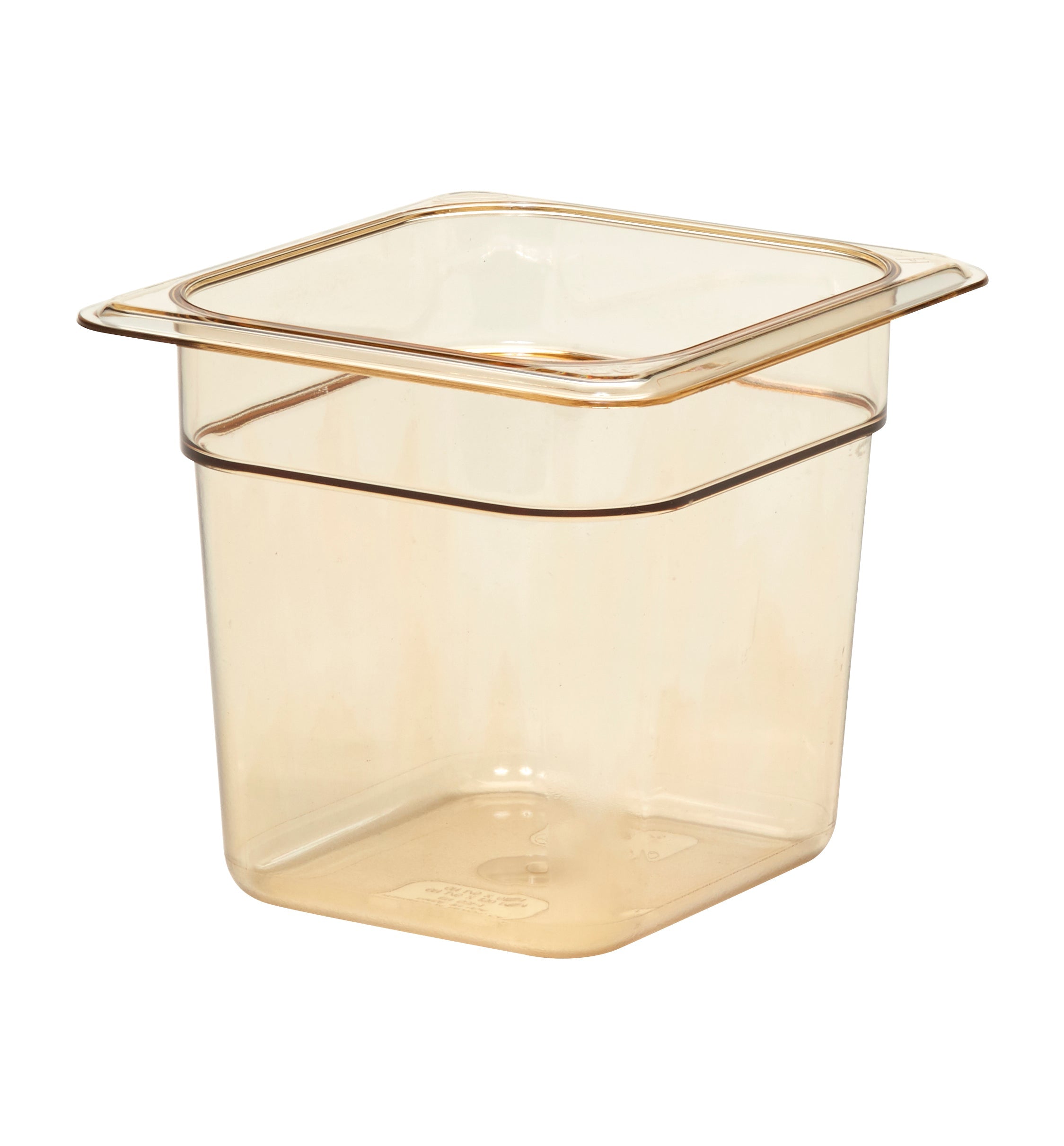 Cambro H-PAN™ Hitzebeständige Gastronorm GN-Behälter GN1/6-150, Bernstein, 6 Stück im Karton - 66HP150