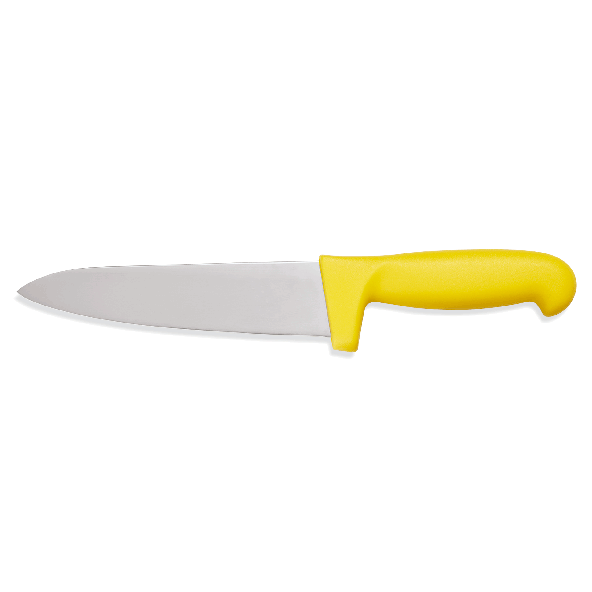 WAS Germany HACCP Kochmesser, Edelstahl und Kunststoff, Serie: HACCP KNIFE, Gelb, Länge: 30cm (6900183)