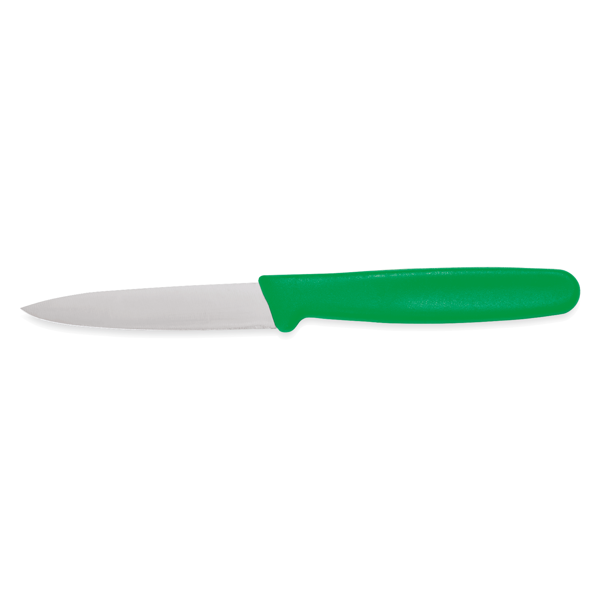 WAS Germany HAACP Schälmesser, Edelstahl und Kunststoff, Serie: HACCP KNIFE, Grün, Länge: 17,5cm (6903085)