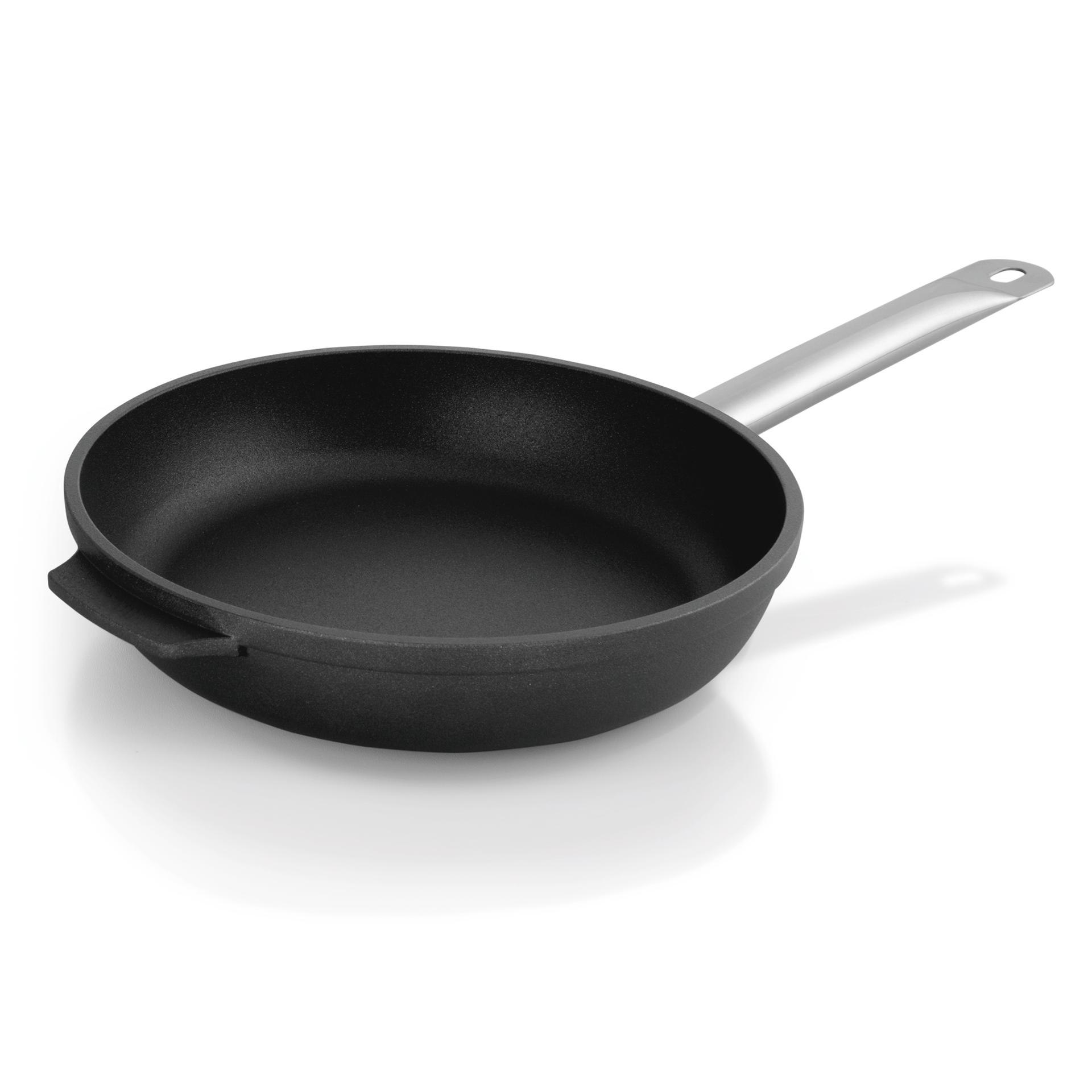 WAS Germany Pfanne (Mit Antihaftbeschichtung), Edelstahl und Aluminium, Durchmesser: 28cm (695281)