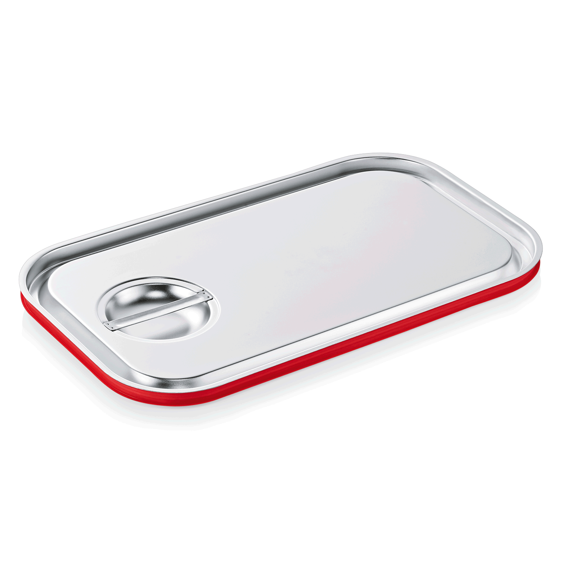 WAS Germany GN Transportdeckel (GN1/2) inkl. Silikondichtung, Chromnickelstahl, Serie: GN CORE (7012004)