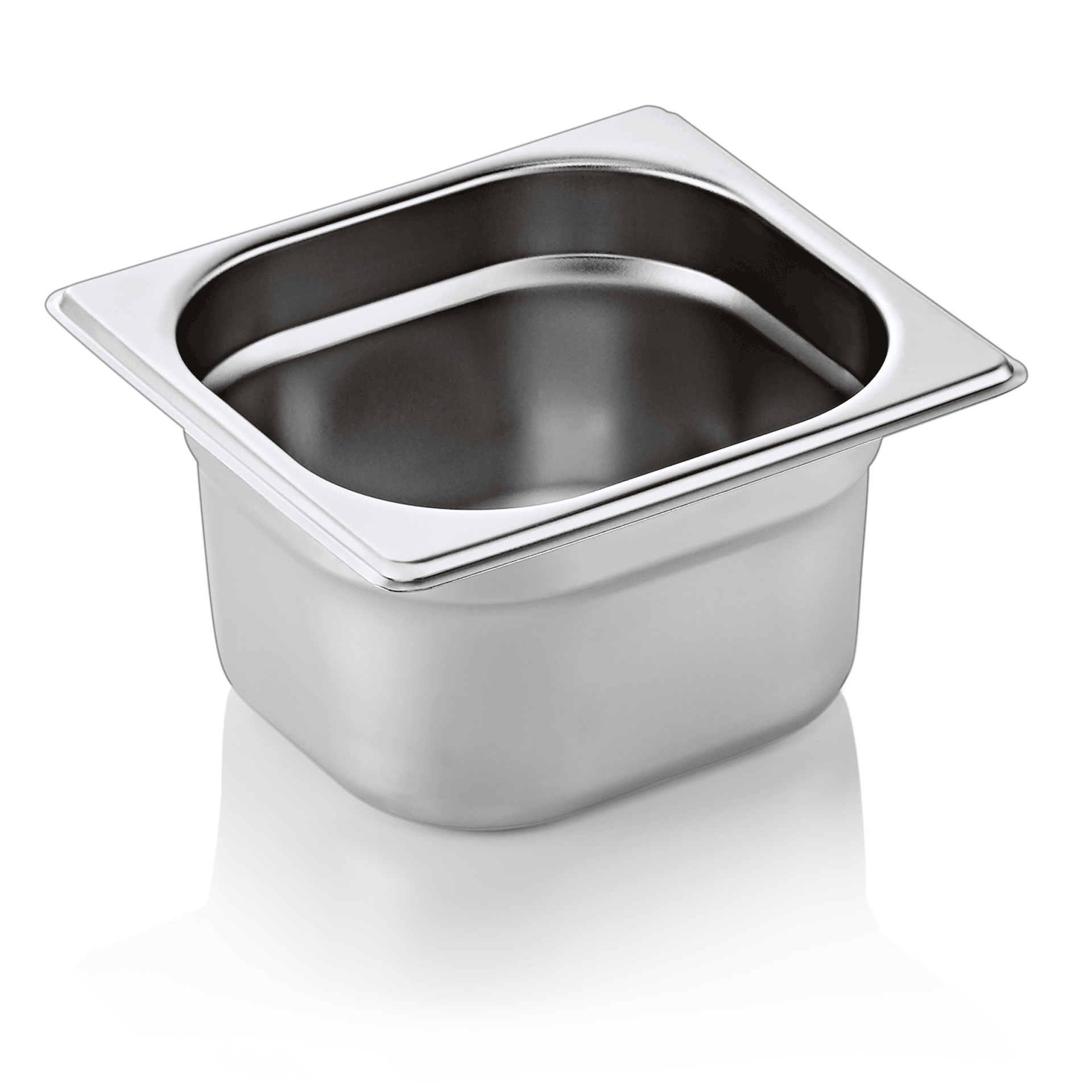 WAS Germany GN Behälter 1/6, Höhe: 100mm, 1,6 Liter (7016100)