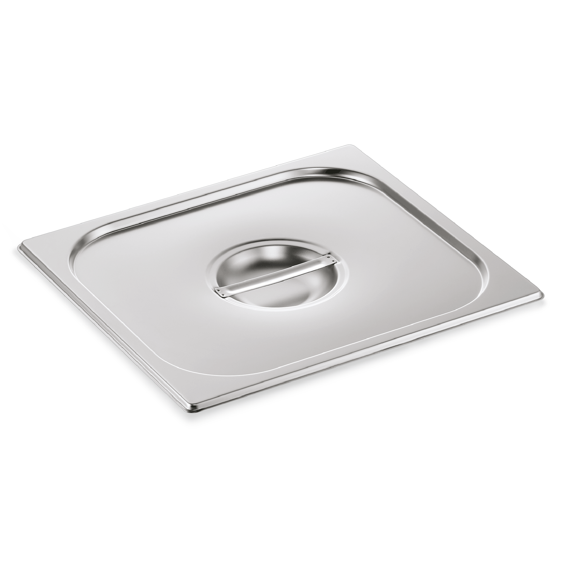 WAS Germany Deckel (GN2/3), Chromnickelstahl, Serie: GN CORE, 35,5x32,5cm (7023001)