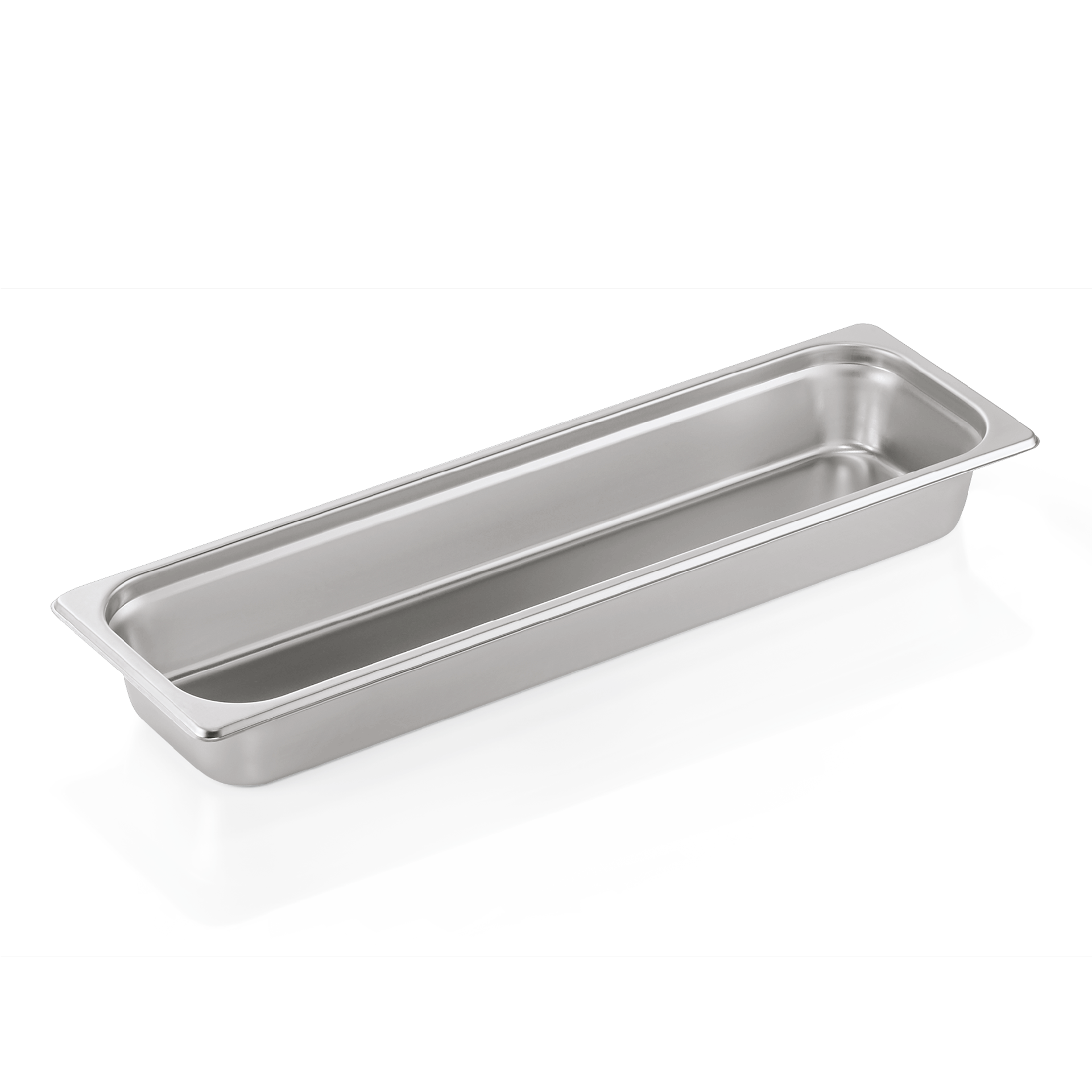 WAS Germany GN Behälter (GN2/4-65mm), Chromnickelstahl, Serie: GN CORE, 53x16,2x6,5cm (7024065)