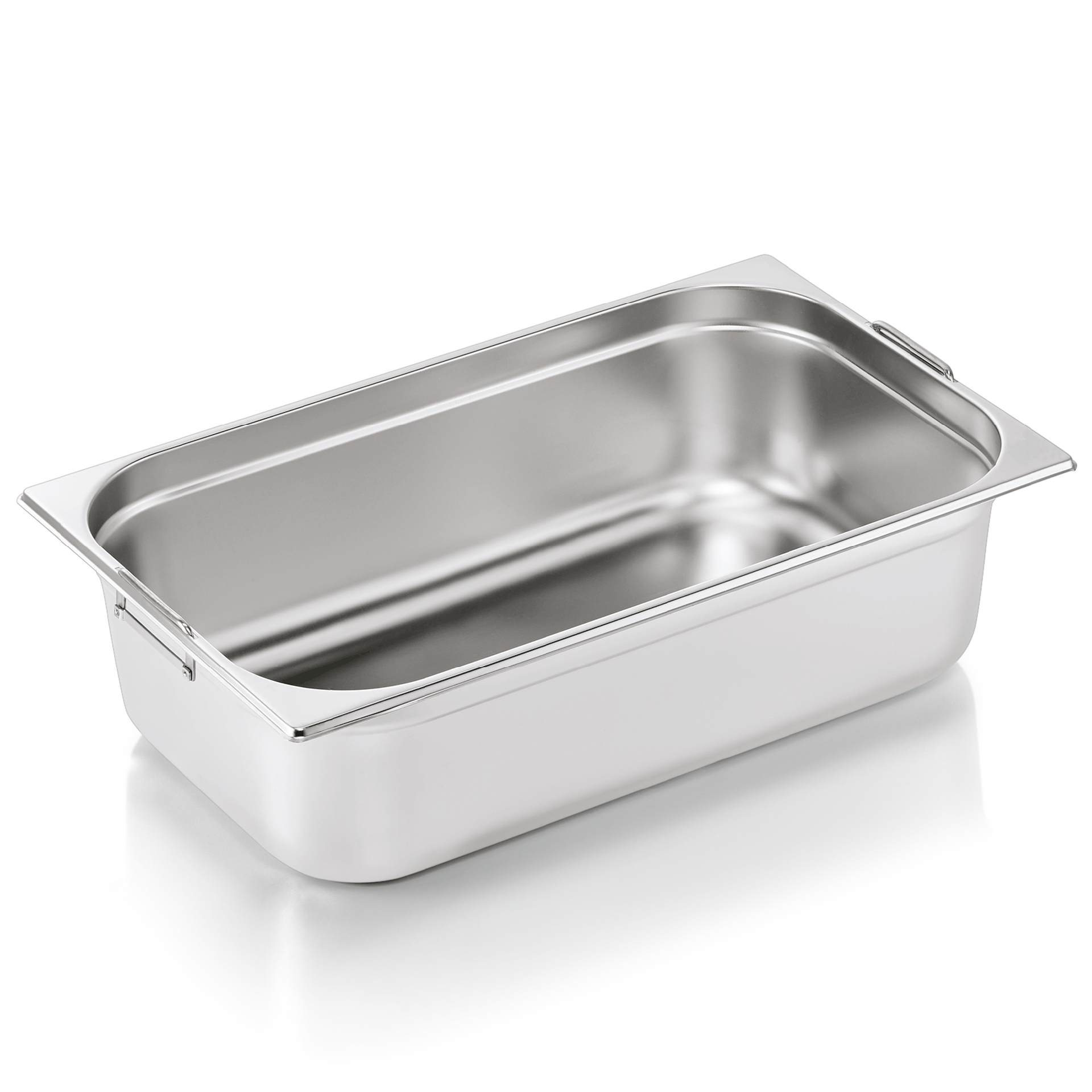 WAS Germany GN Behälter 1/1 mit Fallgriffen, Serie: GN73, Höhe: 150mm, 20 Liter (7311150)