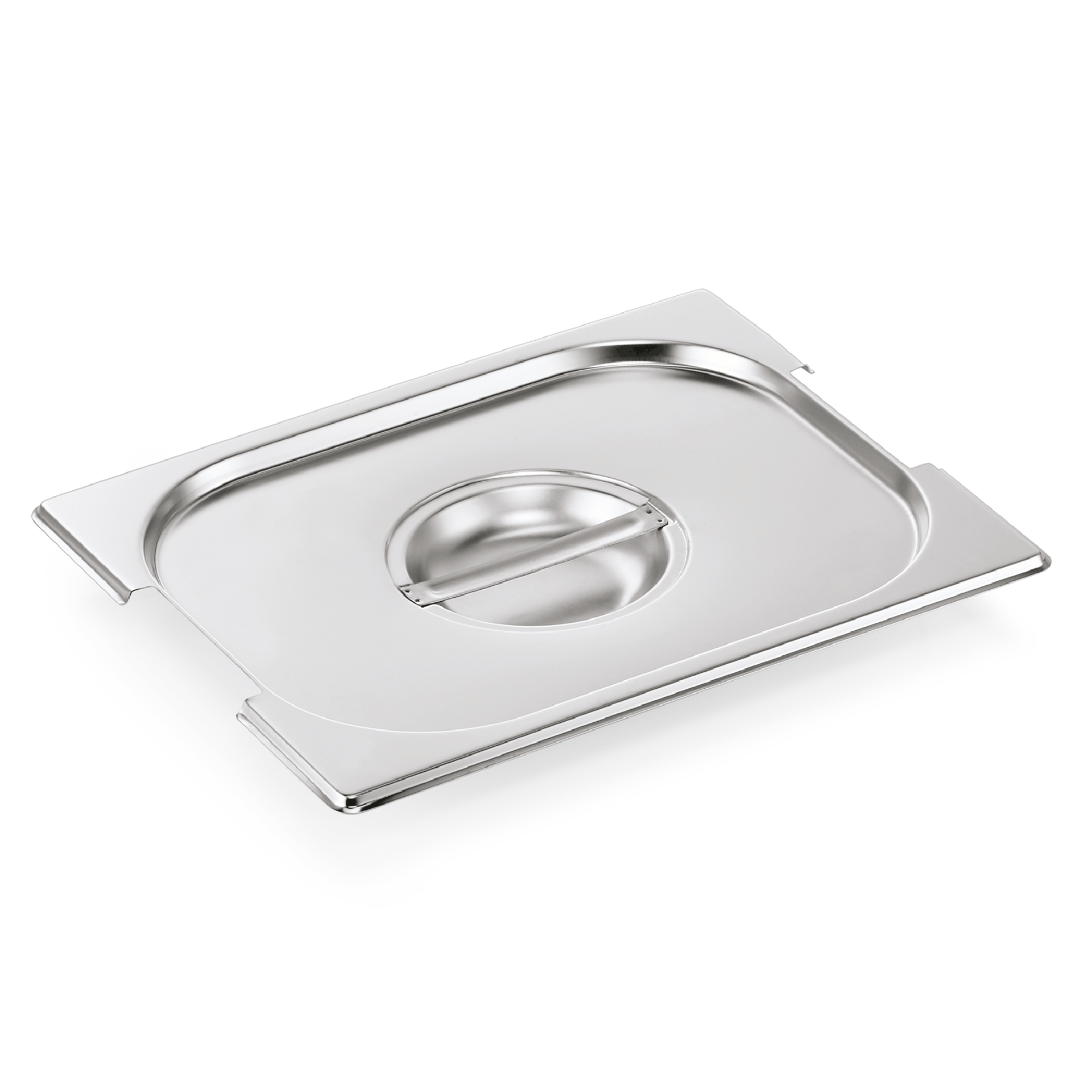 WAS Germany GN Deckel 1/2 mit Aussparung für Fallgriffe, Serie: GN73 (7312003)